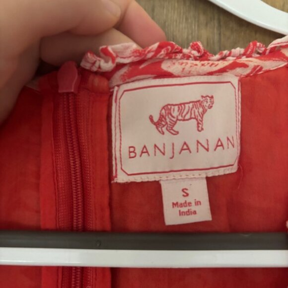 Banjanan Coral Midi Dress- Size Small - Picture 2 of 4